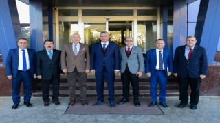 TBMM İçişleri Komisyonu Başkanı ve Kahramanmaraş Milletvekili Güvenç, Rektör Yasım’ı Ziyaret Etti