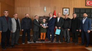 Başkan Güngör, Merdan Derneği Yönetimini Ağırladı
