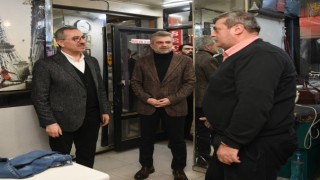 Başkan Güngör, Yenişehir İş Hanı’nda