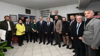 Başkan Güngör’den MHP İl Başkanı Demiröz’e Hayırlı Olsun Ziyareti