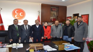 Kervancıoğlu, MHP’li Demiröz’ü ziyaret etti!