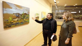 Sanko Sanat Galerisi’ndeki “Barınaklar” Temalı Resim Sergisi