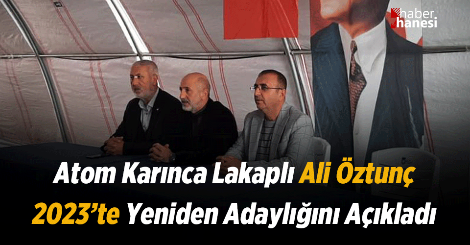 Adaylığını Açıklayan Öztunç Kahramanmaraş'lılara Seslendi - Şimdi Sıra Sizde Dedi