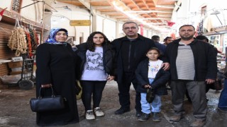 Başkan Güngör, Kapalı Çarşı Esnafını Ziyaret Etti