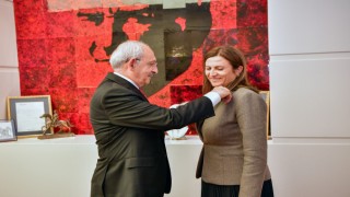 CHP GENEL BAŞKANI VE CUMHURBAŞKANI ADAYI KEMAL KILIÇDAROĞLU, AVUKAT TÜRKAN ELÇİ İLE GÖRÜŞTÜ