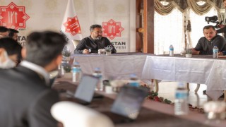 Japon heyet Elbistan’da depremin sonrasını masaya yatırdı.