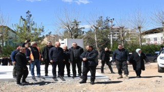 Kahramanmaraş'ta Esnafa Yeni Geçici Çarşılar Yapılıyor”