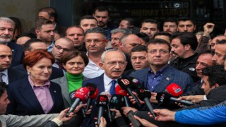 Millet İttifakı Cumhurbaşkanı Adayı Sayın Kemal Kılıçdaroğlu İYİ Parti İstanbul İl Başkanlığını Ziyaret Etti