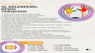 SANKO PARK AVM, 23 NİSAN’A ÖZEL ÖDÜLLÜ RESİM YARIŞMASI DÜZENLİYOR