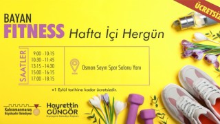 Büyükşehir’den Kadınlara Fitness ve Plates Eğitimi