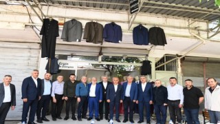 Kirişci ve Güngör, Esnaf Ziyaretlerini Sürdürüyor