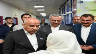 Kirişci ve Güngör’den Geçmiş Olsun Ziyareti