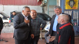 Milletvekili adayı Ramazan Gürbak: “Küçük Sanayi Sitesi yerinde ve yeniden inşa edilecek!”