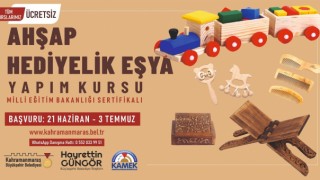 Büyükşehir’in Ahşap Hediyelik Eşya Yapım Kursu’nda Yeni Dönem Kayıtları Başladı!