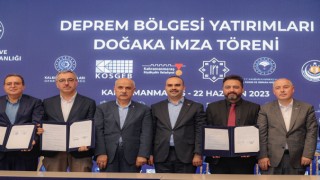 Elbistan Belediyesi’nin, DOĞAKA desteği ile organize sanayi bölgesinde hayata geçireceği tekstil fabrikasının sözleşmesi imzalandı.