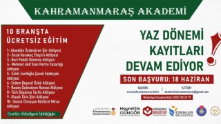 Kahramanmaraş Akademi’de Yeni Dönem Kayıtları Devam Ediyor