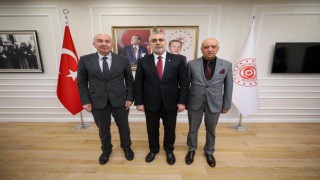 Rektör Yasım’dan Çalışma ve Sosyal Güvenlik Bakanı Vedat Işıkhan'a Ziyaret