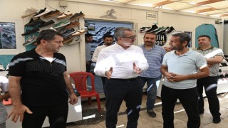 Başkan Güngör, Kapalı Çarşı’da