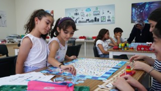 Çocuklar yaz tatilini KAMEK’te değerlendiriyor