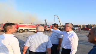 Başkan Güngör, “Kâğıt Fabrikasındaki Yangın Kontrol Altına Alındı”