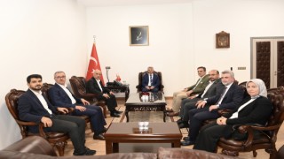 Başkan Güngör’den Vali Ünlüer ve Başsavcı Tiryaki’ye Hayırlı Olsun Ziyareti