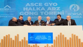 BORSA İSTANBUL’DA GONG ASCE GYO İÇİN ÇALDI