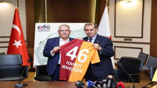 Galatasaray Spor Kulübü’nden Başkan Mahçiçek’e teşekkür ziyareti