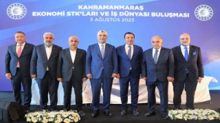TİCARET BAKANI BOLAT, KAHRAMANMARAŞ İŞ DÜNYASIYLA BULUŞTU