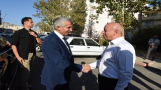 Vali Ünlüer, KİÜ Rektörü Bakan’ı Ziyaret Etti