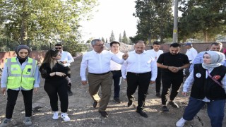 Başkan Güngör, Bakan Yardımcısı Gürgen’le Çalışmaları Yerinde İnceledi