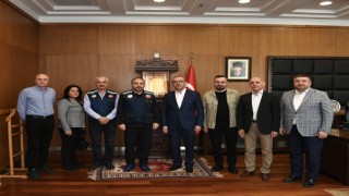 Başkan Güngör, İlbank Genel Müdürü Recep Türk'ü Ağırladı