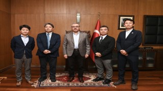 Başkan Güngör, Japon Heyetiyle Bir Araya Geldi