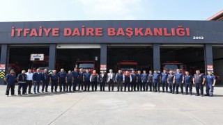 Başkan Güngör’den İtfaiye Teşkilatına Ziyaret