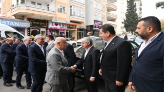 Başkan Güngör’den MHP İl Başkanı Demiröz’e Hayırlı Olsun Ziyareti