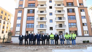 Güngör ve Ünlüer, Göksun TOKİ Konutlarında İncelemelerde Bulundu