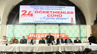 Başkan Mahçiçek, bu 24 Kasım’da da öğretmenleri unutmadı