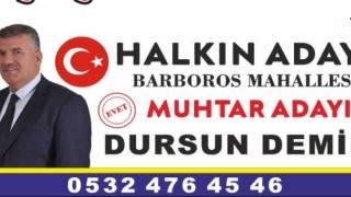 Barbaros Mahallesi'nin Yeni Yüzü: Dursun Demir Muhtar Adaylığını Açıkladı