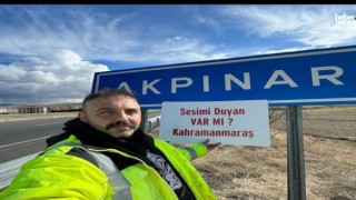 Bağımsız Aday Erhan Ersavaş, Kahramanmaraş'ta Yürüyerek Dikkat Çekiyor!