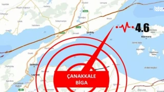 Çanakkale'de 4.6 Büyüklüğünde Deprem Oldu! AFAD ve Bakandan Açıklama Geldi