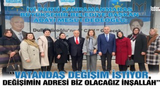 İYİ Parti Dulkadiroğlu Belediye Başkan Adayı Dr. Selahaddin Can'ın Seçim Ofisi Açıldı