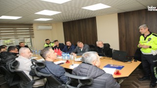 Kahramanmaraş'ta Otobüslerde Emniyet Kemeri Kullanımı İçin Toplantı Düzenlendi