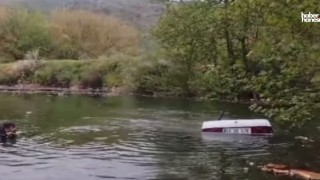 Kahramanmaraş'ta Otomobil Sulama Göletine Düştü: Sürücü Atlayarak Kurtuldu!