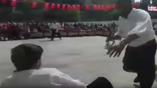 Kahramanmaraş'ta Zurnacı Gösteri Esnasında Bayıldı!