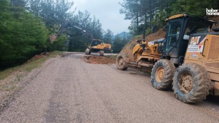 Kahramanmaraş Büyükşehir'den Andırın'da Yol Çalışmaları!
