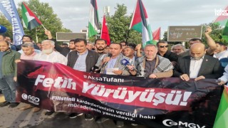 Kahramanmaraş Halkı, İsrail'in Filistin'deki Katliamını Protesto Etti!
