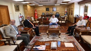 Dulkadiroğlu Belediye Başkanı Akpınar, Rektör Yasım’ı Ziyaret Etti