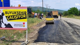 Kahramanmaraş Büyükşehir, Göksun – Elbistan Bağlantı Yolunu Bakıma Aldı