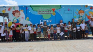 Kahramanmaraş Büyükşehir, Mobil Çocuk Kütüphanesi ile Yaz Tatilini Renklendiriyor