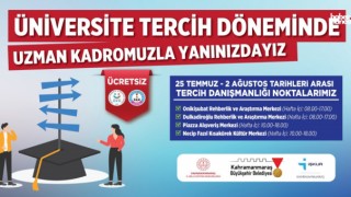 Kahramanmaraş Büyükşehir, Üniversite Adaylarına Ücretsiz Tercih Danışmanlığı Sunuyor