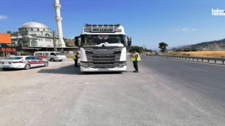 Kahramanmaraş Jandarmasından Yük Taşıyan Araçlara Yoğun Trafik Denetimi!